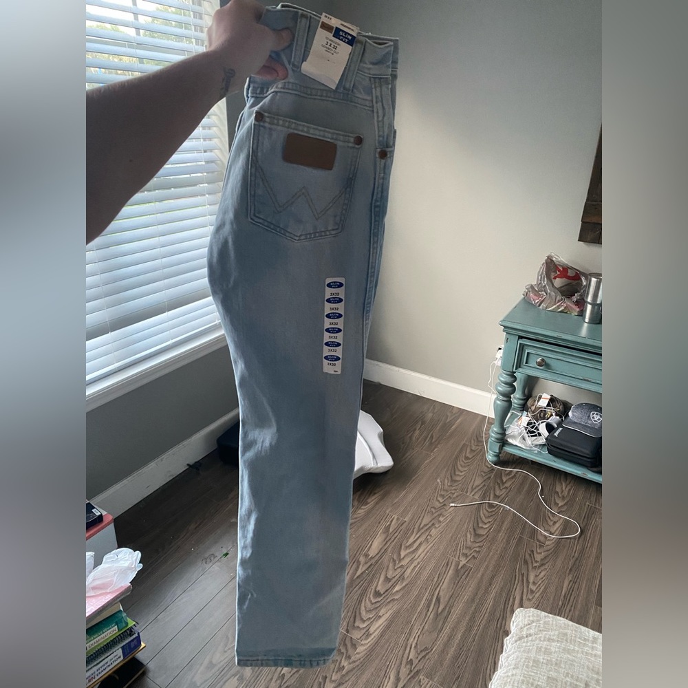 Wrangler cowboy cut slim fit jeans